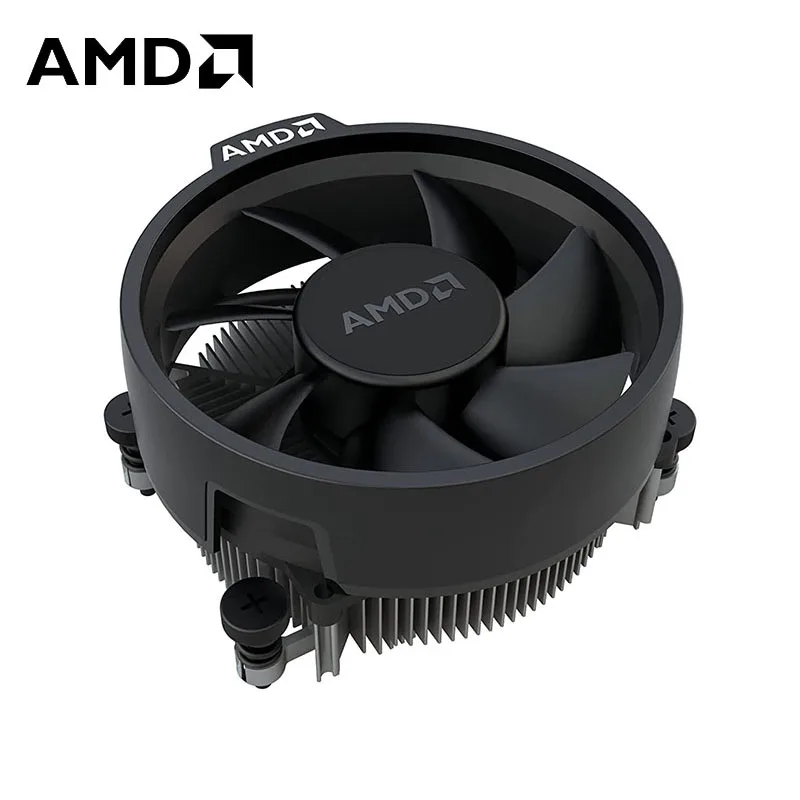 AMD Wraith Stealth Socket AM4 4-Pin Connector CPU Cooler with Aluminum Heatsink & Fan (Slim)