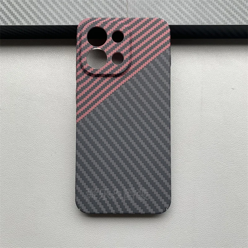 Carbon Fiber Texture Matte Hard Cover - Slim, Ultra-Thin, Shockproof Case