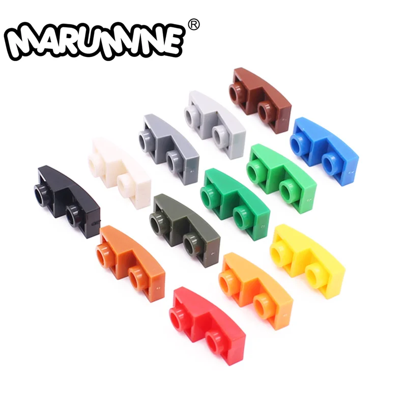 Marumine 24201 호환 조립 입자 슬로프 곡선 2x1 빌딩 블록 용 부품 MO..