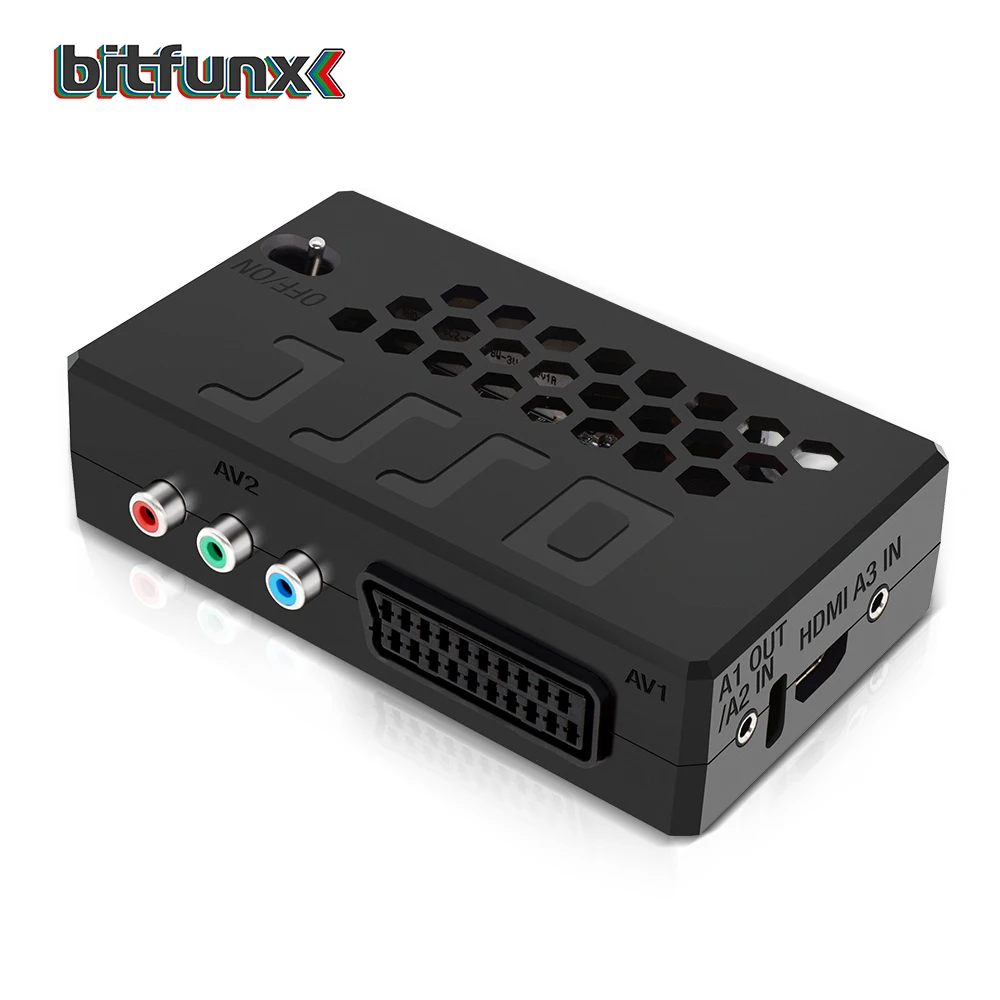 Bitfunx OSSC V1.7 Open Source Scan Converter HDMI Adapter for PS2 