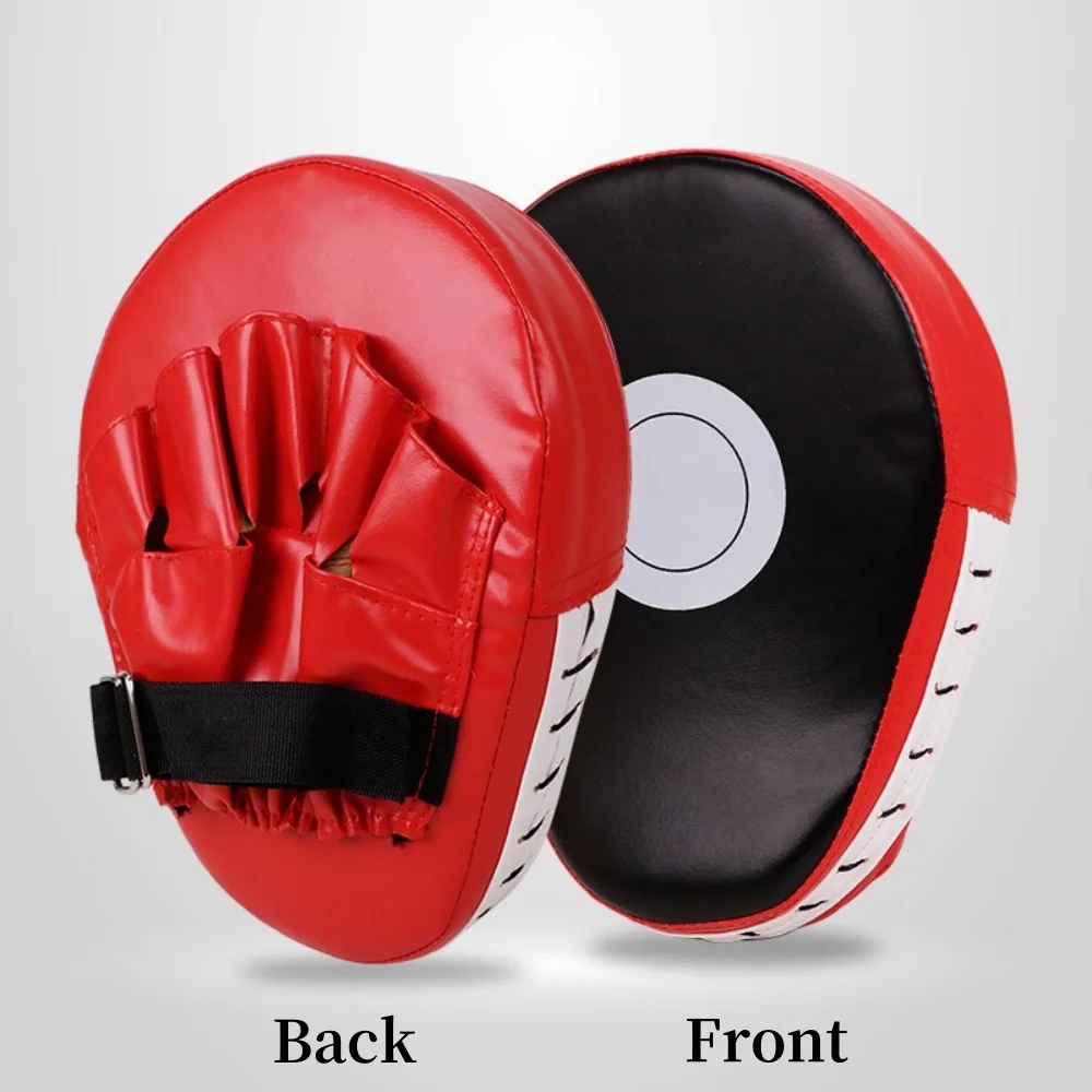 Curved Kick Boxing Gloves Pad PU EVA Punch Target Bag for Adults Kids MMA Karate Muay Thai Free Fight Sanda Training Equipment
