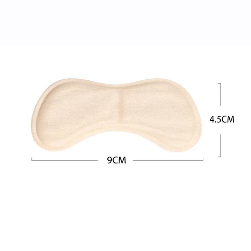 3 Pairs Heel Insoles Pads Patch Pain Relief Anti-wear Cushion Feet Care Heel Protector Adhesive Back Sticker Shoes Insert Insole