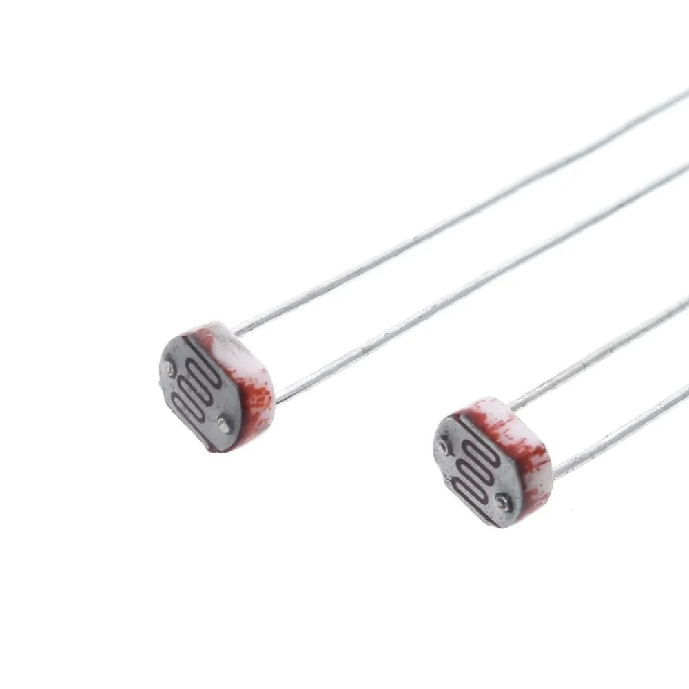 10/20/50PCS LDR 사진 감광 저항기 광전 포토 레지스터 5528 GL5528 5537 5506 5516 5539 5549 Arduino 용 이미지 2
