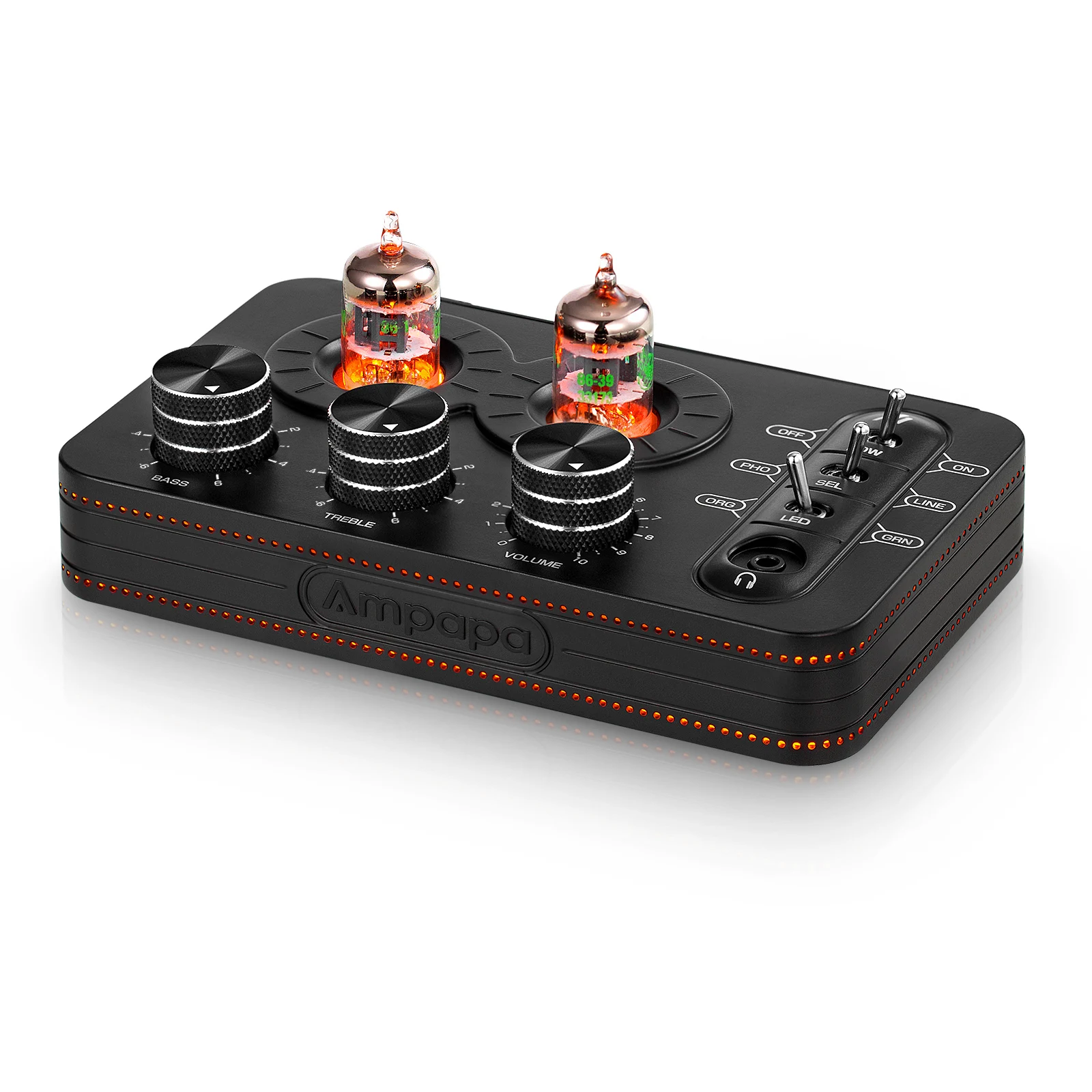 Amazon.com: Ampapa A1 Vacuum Tube Phono Preamp, Headphone