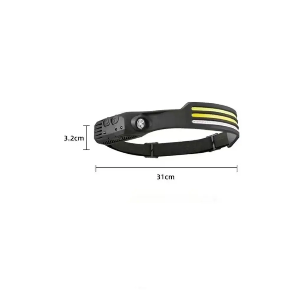 Head Flashlight Othemo 230 Head-mounted LED Headlamp Rechargeable Super Bright Night Fishing Outdoors COB Headlamp