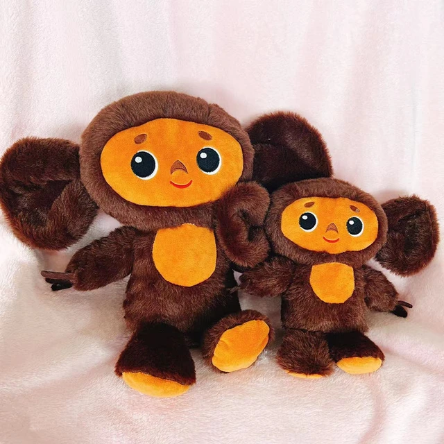 Kawaii Cheburashka Big Ear Monkey Long Plush Toys Russia Anime Doll Baby  Kids Sleep Appease Toys For Children Kids Gifts - AliExpress