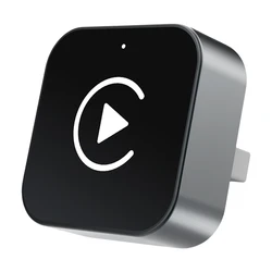 Enhanced Wireless CarPlay & Android Auto Adapter - AI Smart Box for Seamless Connectivity (Black)