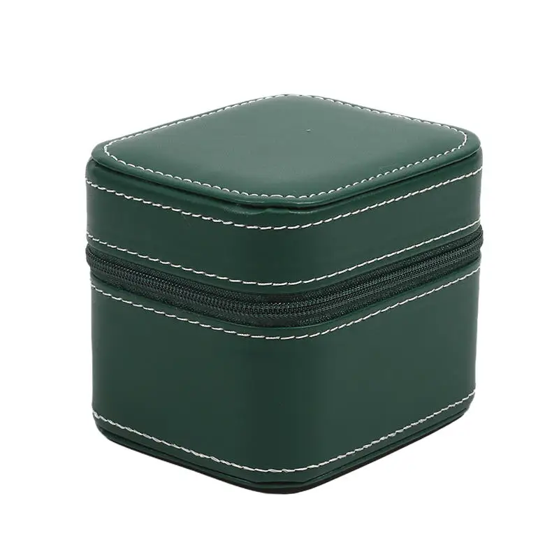 Travel Watch Case ⌚ Single Watch Case – Leather Watch Travel Case with Removable Cushio... - SKU TWC01106 - UGI Packaging