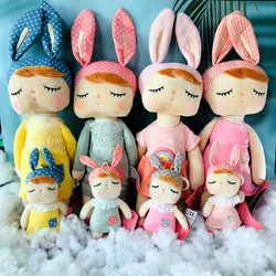 Metoo – poupées en peluche authentiques pour filles, jouet doux, lapin, ange endormie, pour bébés, animaux en peluche, cadeau de noël 