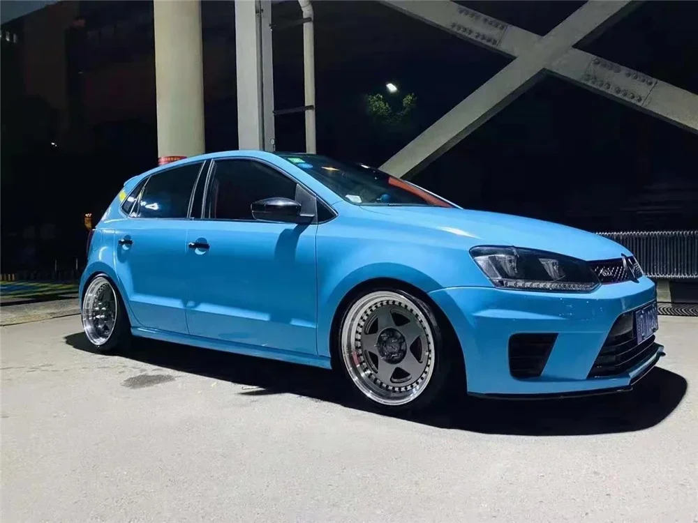 Best Auto Parts PP Plastic Replacement Front Bumper Grille Front Bumper Body Kit for Polo WRC2009- custom
