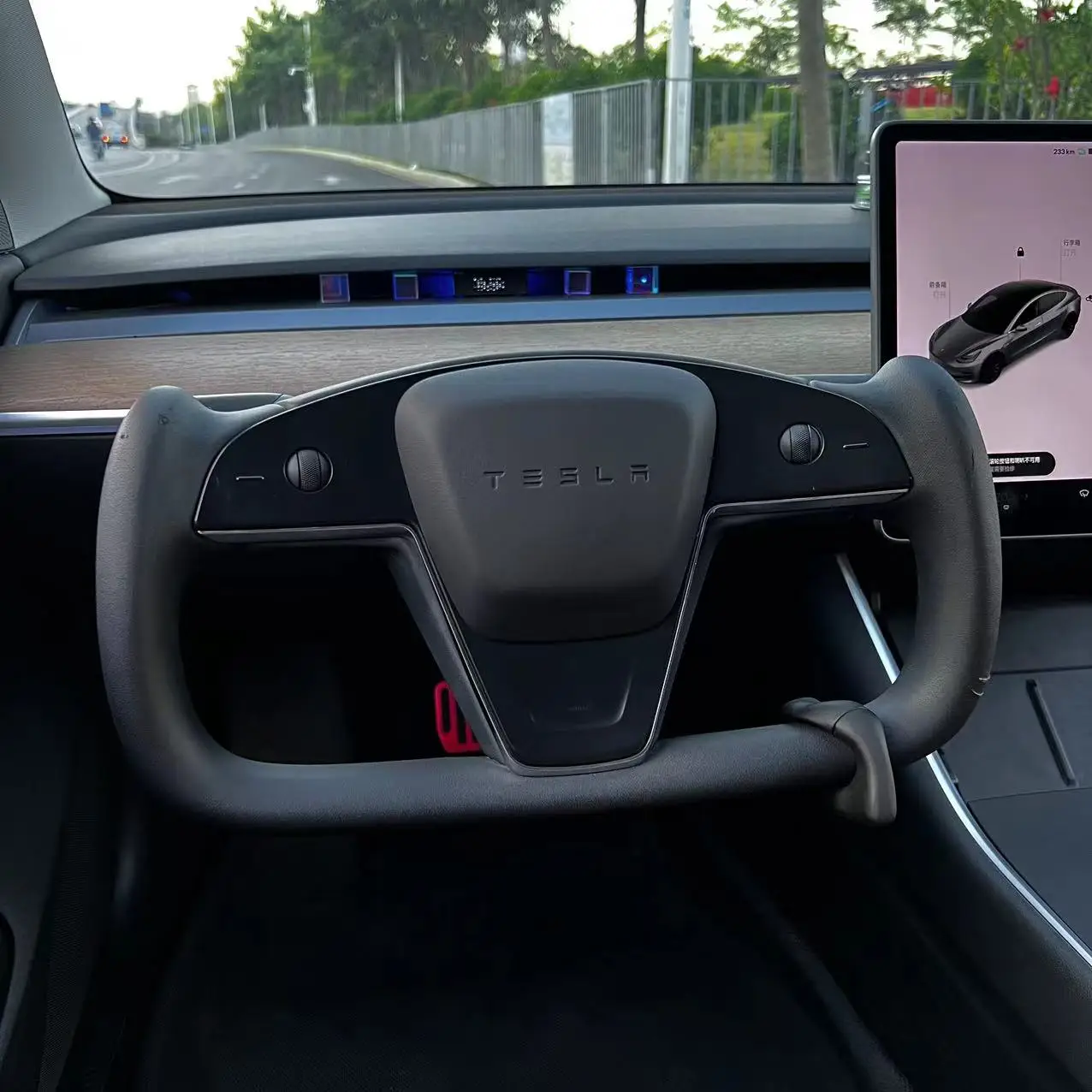 For Tesla Model 3/y Model S/x Upgraded Counterweight Ring Autopilot Fsd