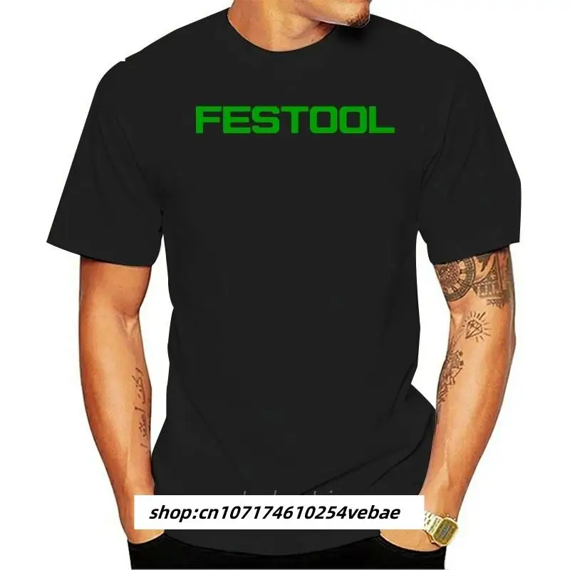 Festool T Shirt Uomo Top New Fashion Manica Corta Festool Tools T-Shirt Tees Mans Tshirt