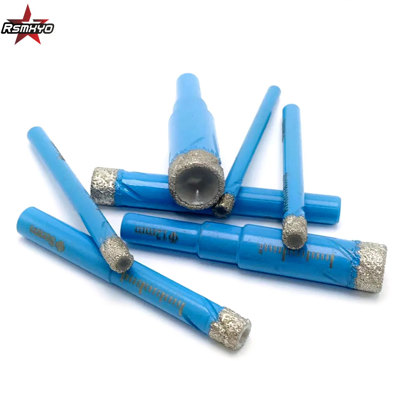 RSMXYO 5/6/8/10/12/14/16mm Handle Vacuum Brazed Diamond Dry Drill Bits Hole Saw Cutter For Granite Marble Ceramic Tile Glass vearter 6 16mm 1 4 hex handle vacuum brazed diamond dry drill bits hole saw cutter for granite marble ceramic tile glass stone