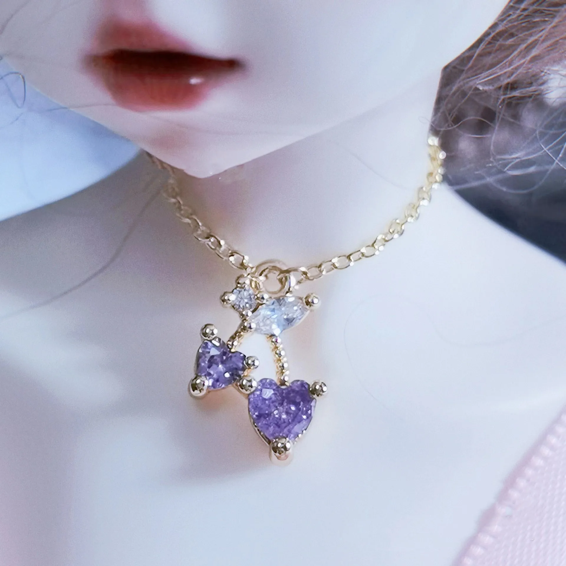 1/6 Bjd Doll Collana Piccoli Accessori Per Gioielli In Opalescenza