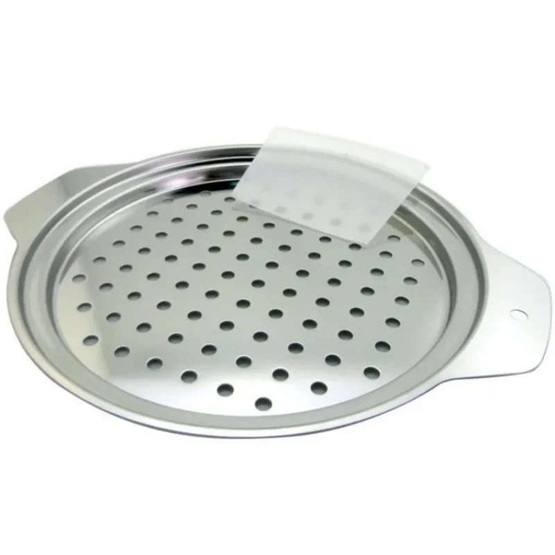 Stainless Steel Spaetzle Maker Lid with Scraper Traditional German Egg Noodle Maker Pan Pot Spaghetti Strainer
