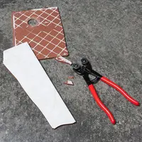 Pince à carreaux en verre robuste DIY, coupe de précision, pince à verre professionnelle à roulettes, pince universelle pour carreaux de céramique, outils à main 4