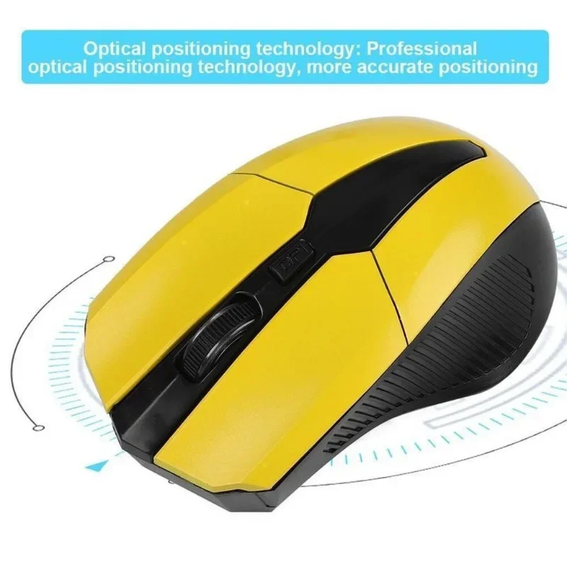 Wireless Optical Gaming Mouse For Pc And Laptop With Adjustable Dpi_voghion.com