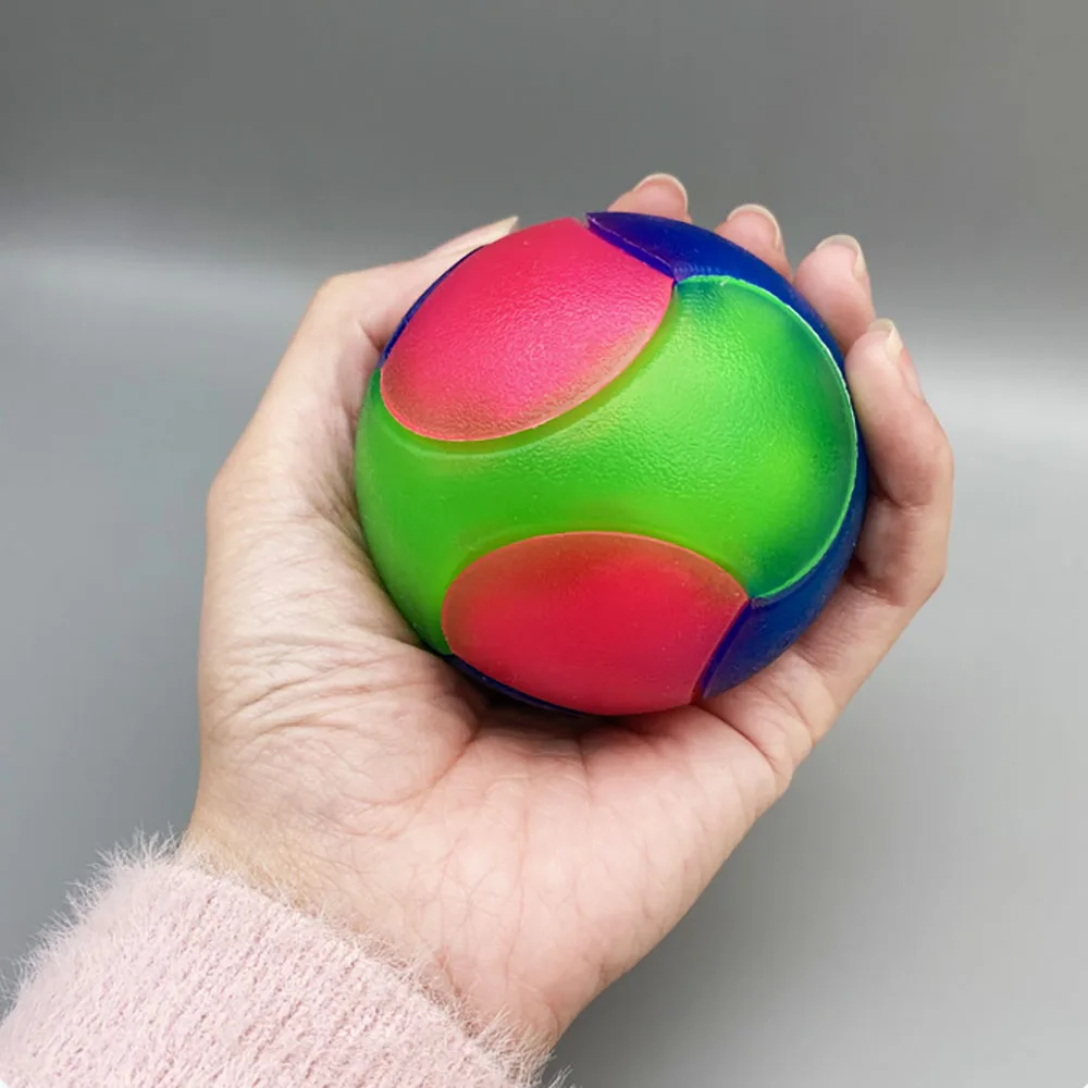LED Glowing Ball for Dogs, Flashing Glow in the Dark, Elastic Ball Toy, Interactive Toys for Puppy, Chewing Molar Balls 6