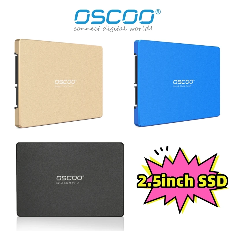 Oscoo Hdd 2.5 Hard Disk Ssd 120Gb 240Gb 1Tb 2Tb 512Gb 128Gb 256Gb Hd Sata Disk Disco Rigido Interno Per Computer Portatile Ssd Sapphire Contraftided