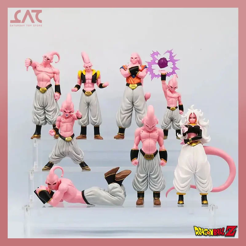 

8pcs/set New Dragon Ball Z Majin Buu Figure Super Buu Figurine Action Figures Collection Model Toys for Children Christmas Gifts