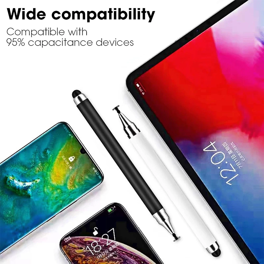 Universal 2-in-1 High Precision Touch Screen Stylus Pen