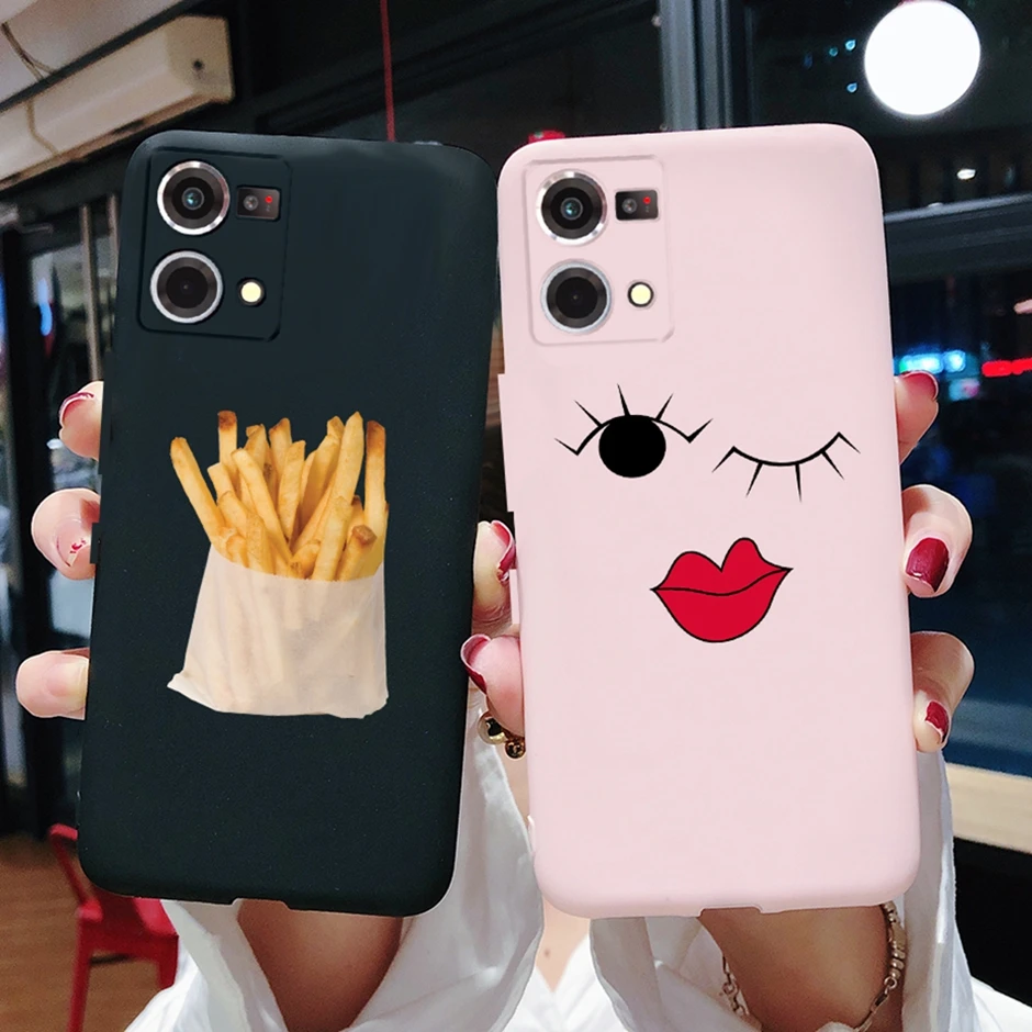 Stylish Matte Cute Cartoon Phone Case - Durable and Trendy Cover Shell in Various Models