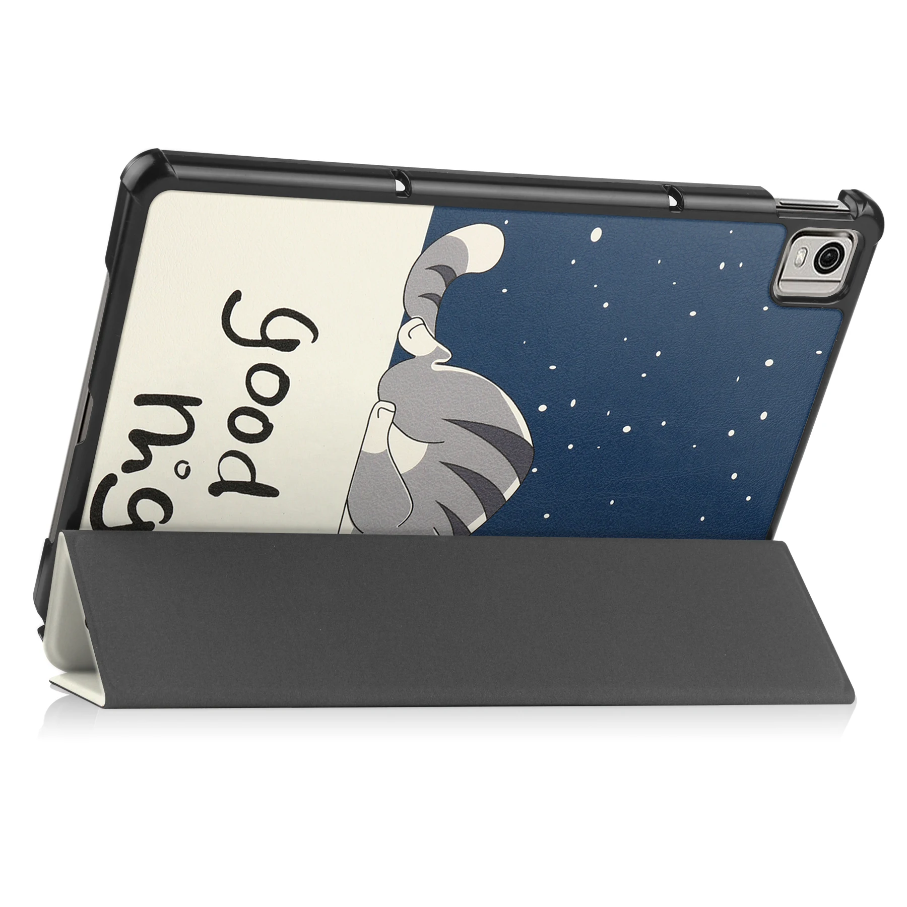 Rugged Tablet Case with 3-Layer Protection and Auto Sleep/Wake Function