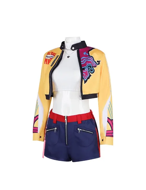 Demon Hunters Rumi 3D Printed Hoodie - Zoey Cosplay Jacket For Adults, Unisex Pullover