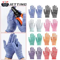 2PCS Breathable Nylon Gardening Gloves Non-Slip Working Gloves Housekeeping Labor Protection Gloves For Mechanic Construction 1