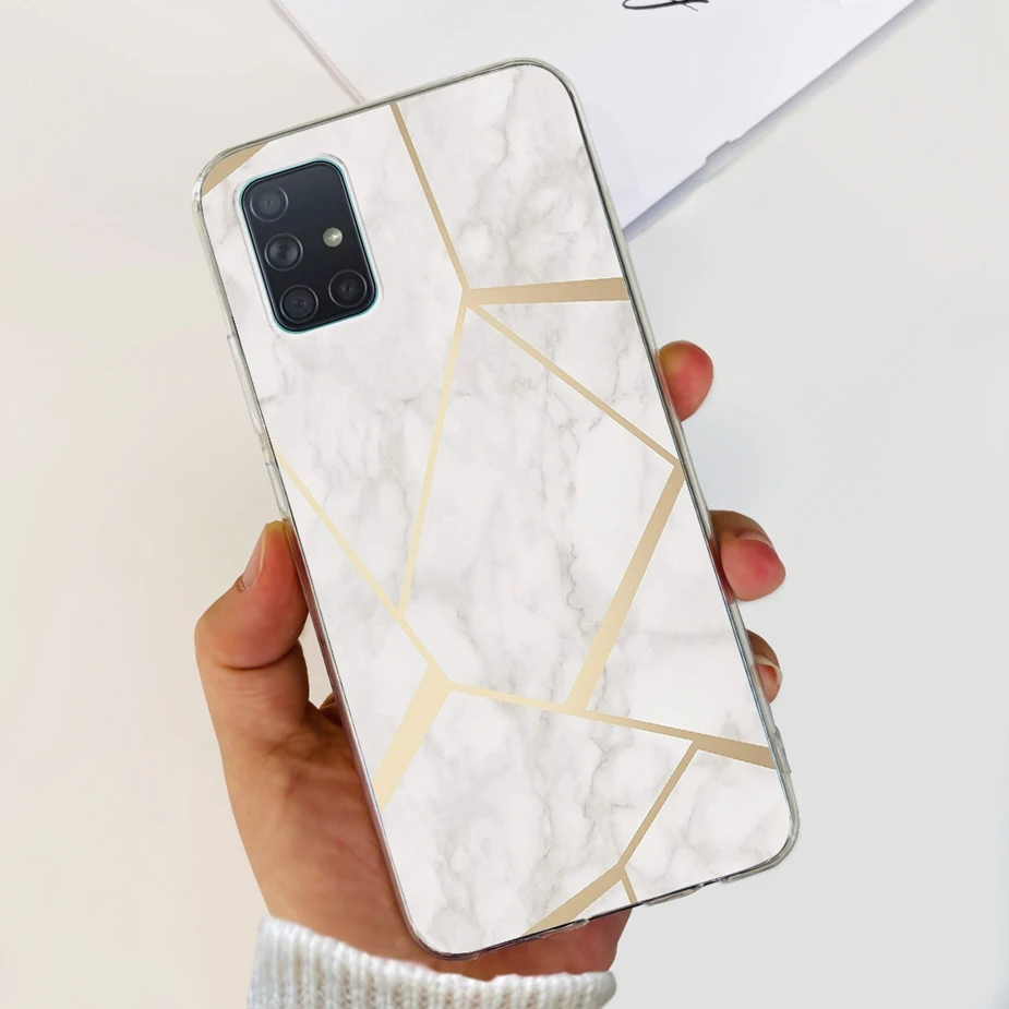 Luxury Painted Clear Silicone Phone Case - Soft Protective Cover