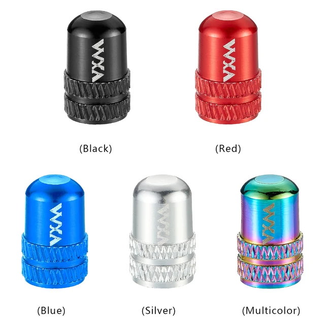 10pcs Ultralight Bicycle Schrader Tire Valve Cap Bike Wheel Tire Covered Protector Accessories for MTB Road Bike 6