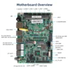 Fanless Industrial Mini PC Intel i7 10610U 6x COM 232/485/TTL 2x LAN 8x USB HDMI DP LVDS GPIO WiFi SIM 4G 5G LTE Windows Linux 5