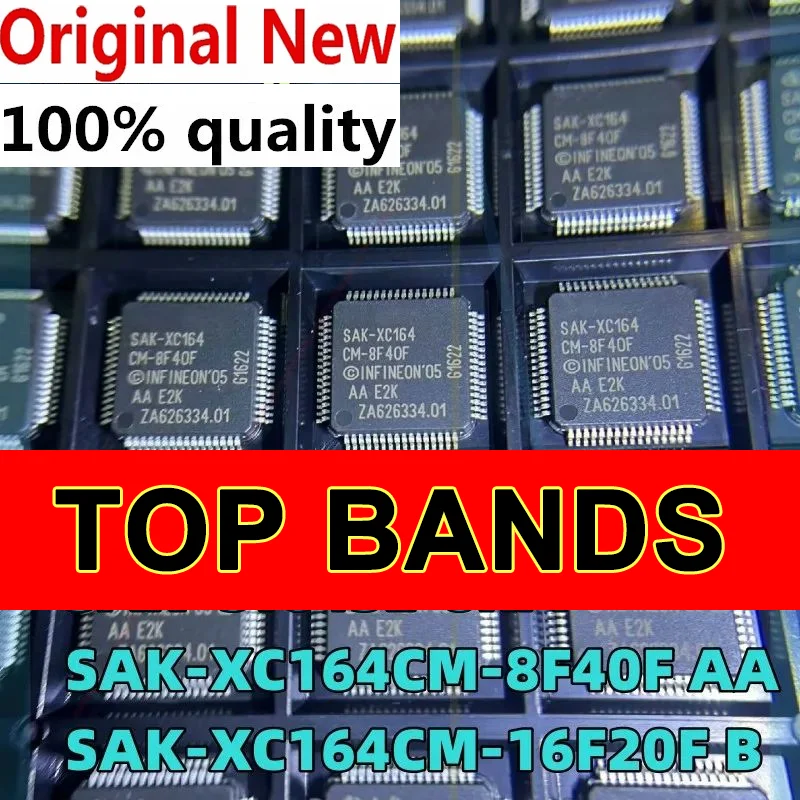 

NEW (2piece) 100% SAK-C164CL-8RM SAK-C164SL-8RM SAK-XC164CM-8F40F AA SAK-XC164CM-16F20F BA QFP64 Chipset IC Chipset Original