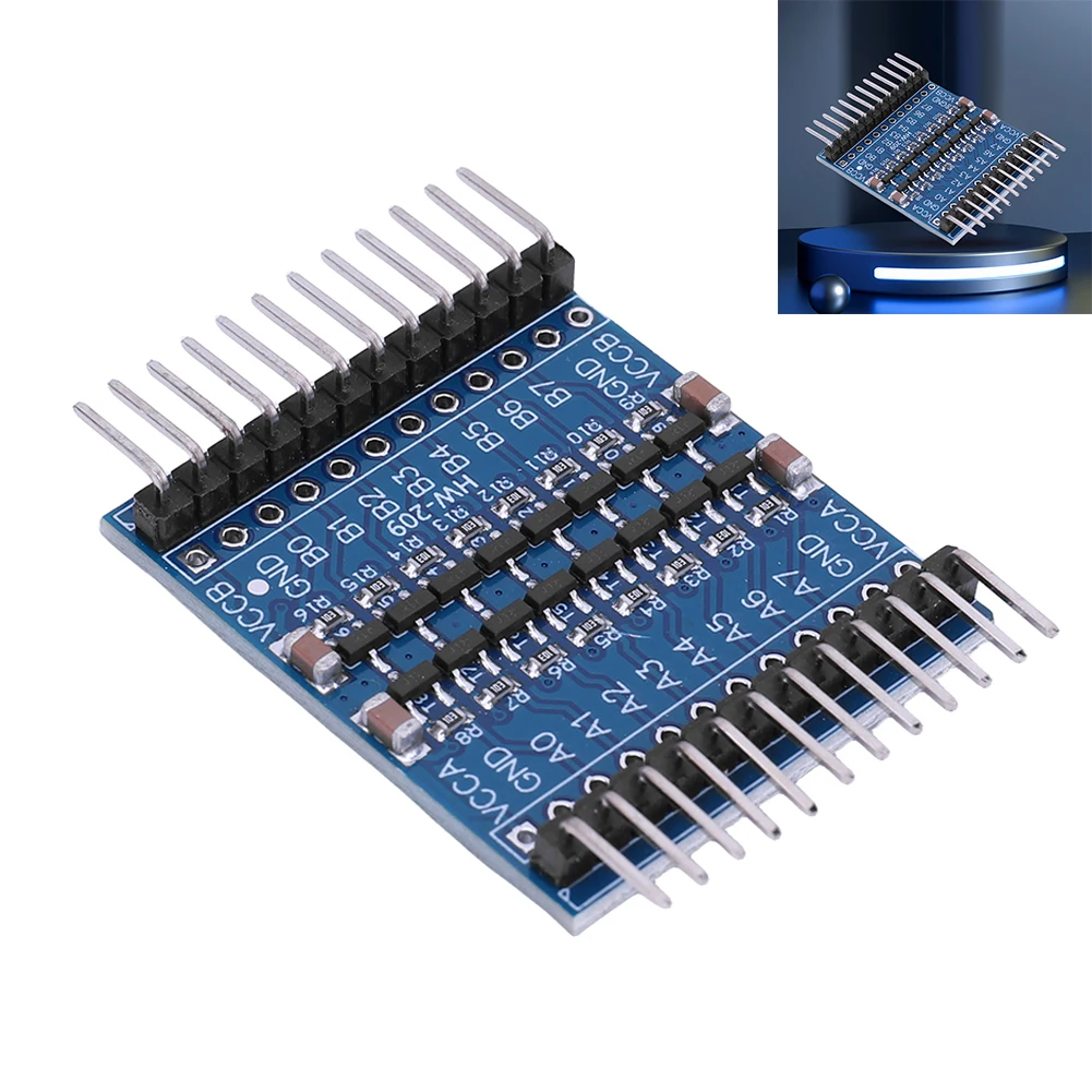 8 Channel Logic Level Shifter Bi-Directional Module 5V/3.3V Safely Steps Down Converter IIC UART SPI TTL for Raspberry Pi