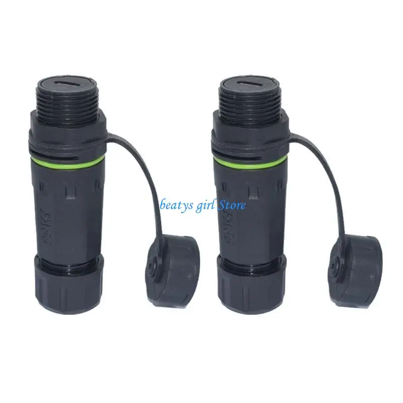 C7AB 1pc/2pcs 품질 IP68 방수 케이블 유형 C 암 커넥터 유형 C 플러그