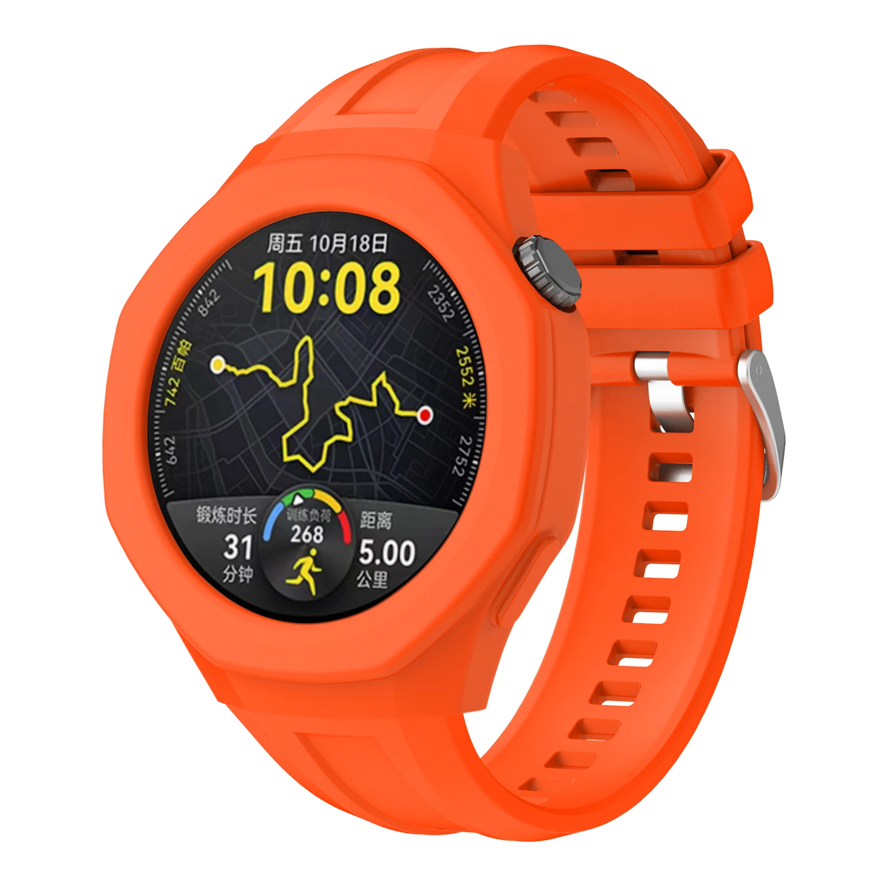 Silicone Replacement Strap and Protective Case Shell