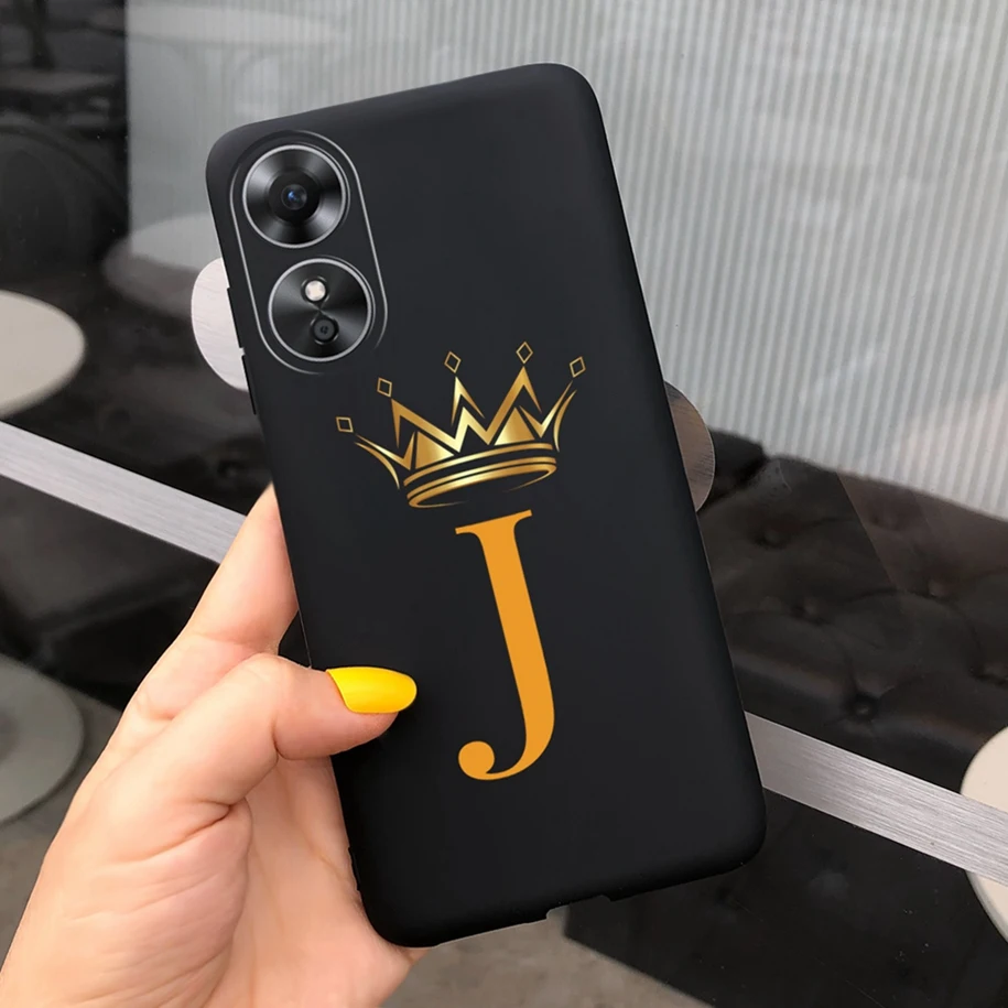 Luxury Letters Soft Silicone Phone Case - Elegant Back Cover