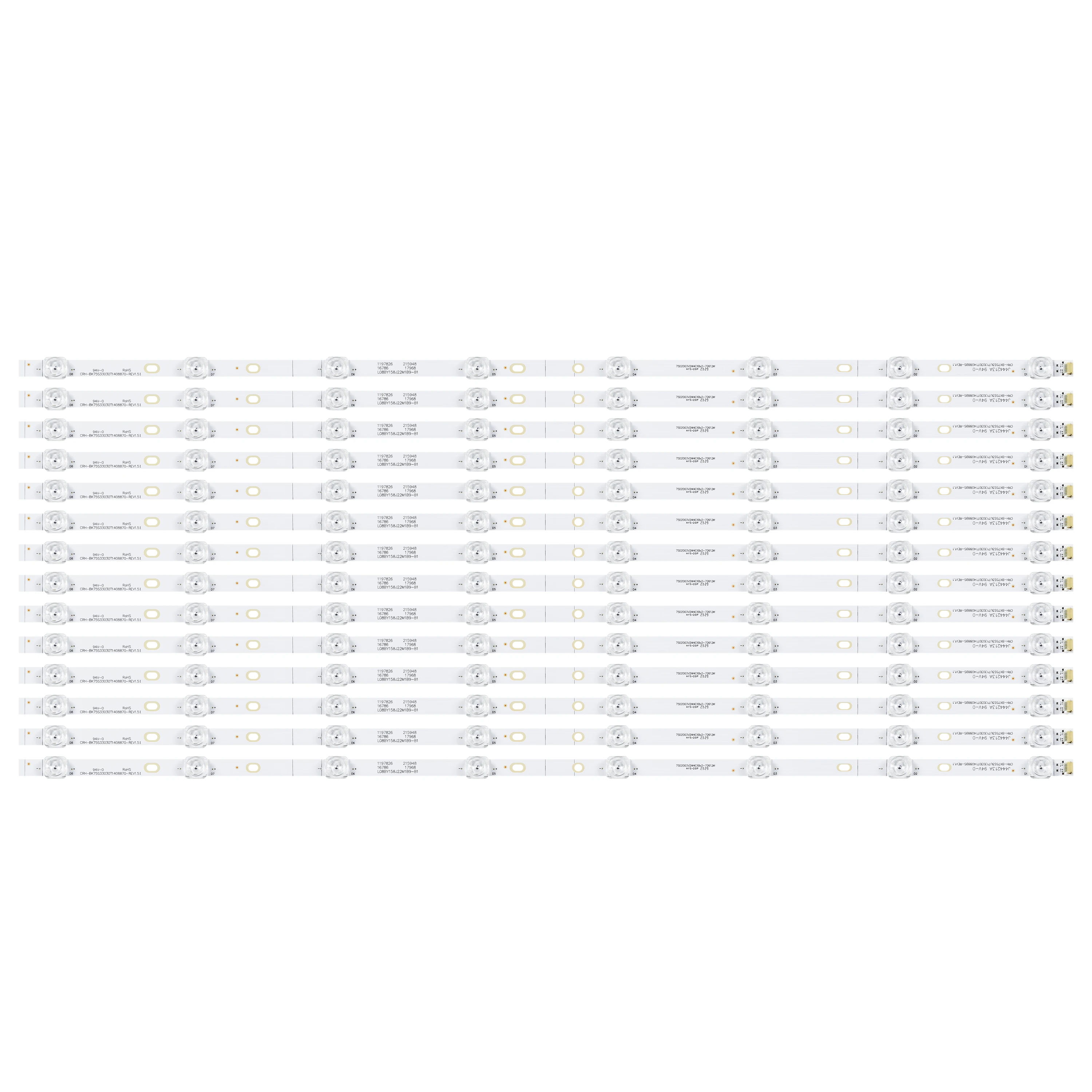 

Фонарь с подсветкой, 8 светодиодов для Hisense H75A6500 HZ75E5A 75E3D 75R6