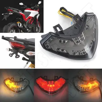 Per Ducati 1200 1200S Multistrada 2010 2011 2013 2014 fanale posteriore a LED per moto indicatori di direzione del freno posteriore fanali posteriori integrati