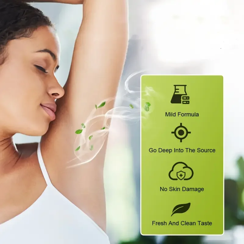 20g Odor Eliminator Effective Underarm Care Bleaching Cream Significant Effect Remove Odor Refreshing Lasting Aroma Cream 4