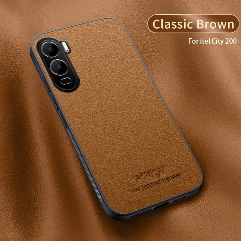 Leather Magnetic Anti-Drop Ultra-Thin Phone Case Cover - Shockproof Protection