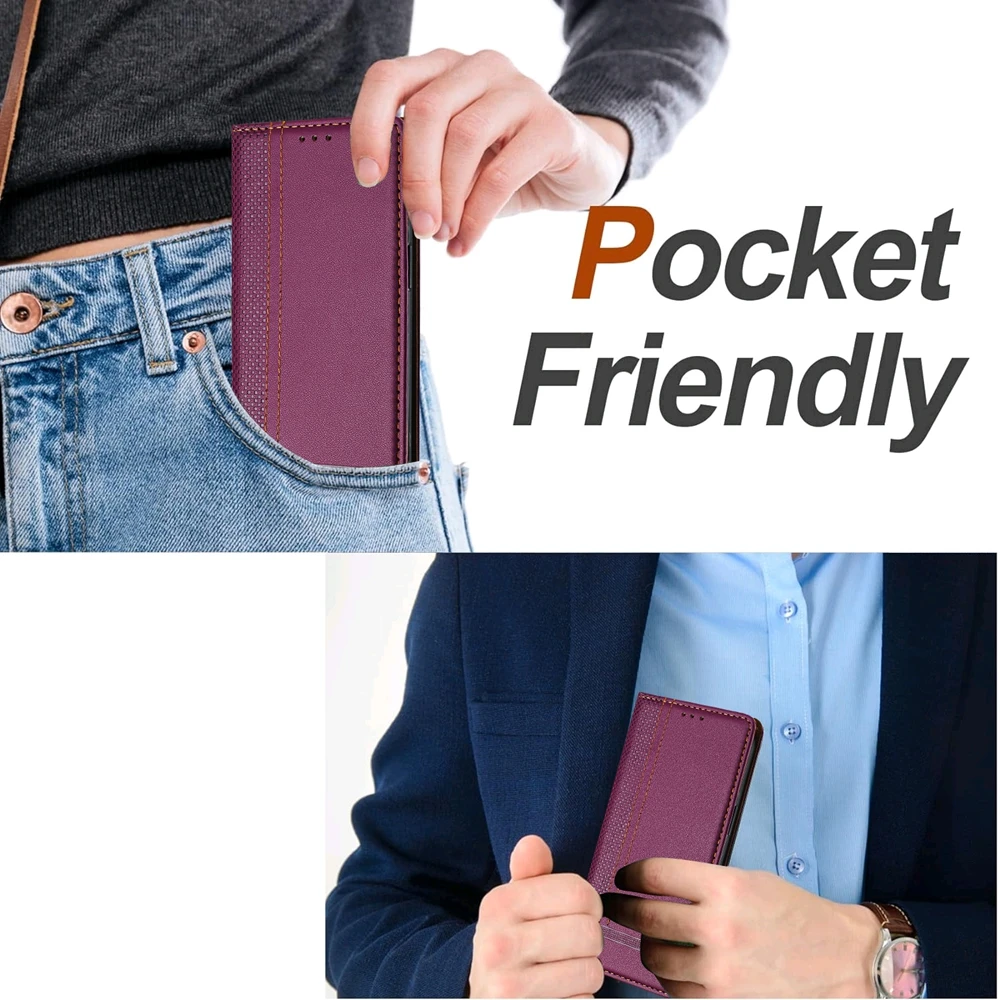 Leather Flip Phone Case