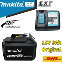 100% original Makita 18V 9.0Ah Rechargeable Battery ,For Makita BL1830 BL1830B BL1840 BL1840B BL1850 BL1850B Power Tools Battery