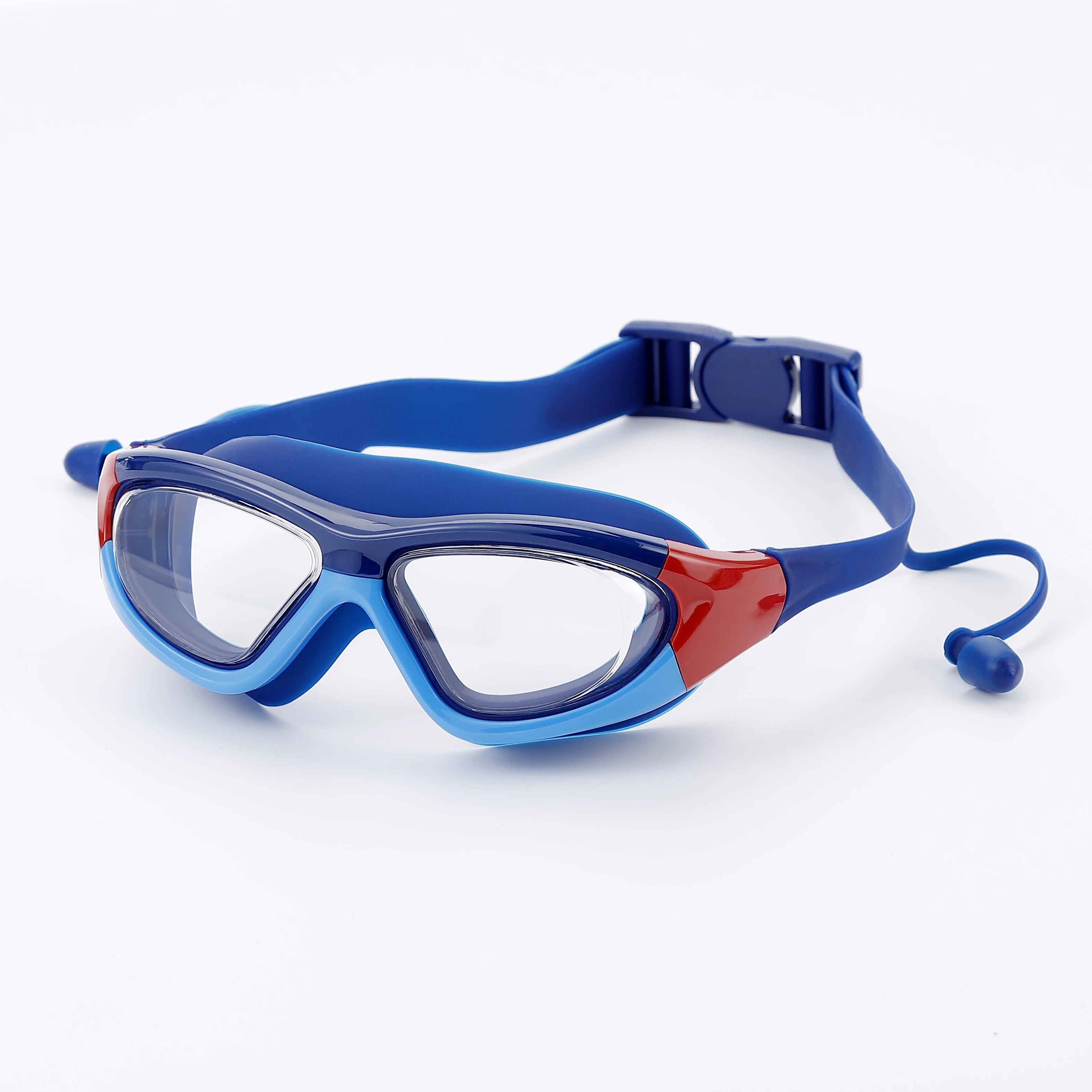 Masque de plongée enfant anti-buée étanche grand cadre équipement scolaire natation garçon fille