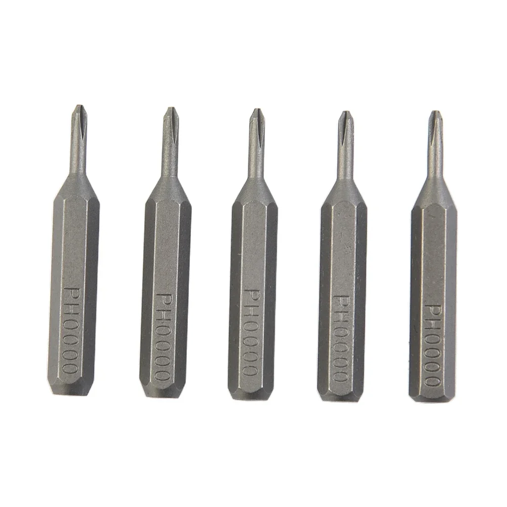 H4×28mm Kreuzschraubendreher-Bits PH0000 PH000 PH00 PH0 PH1 PH2 4mm Sechskantschaft DIY Handwerkzeug Kreuzschlitzschraubendreher Bohrer Bits