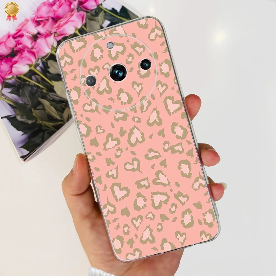 Clear Cute Cartoon Cat Soft Silicone TPU Back Cover