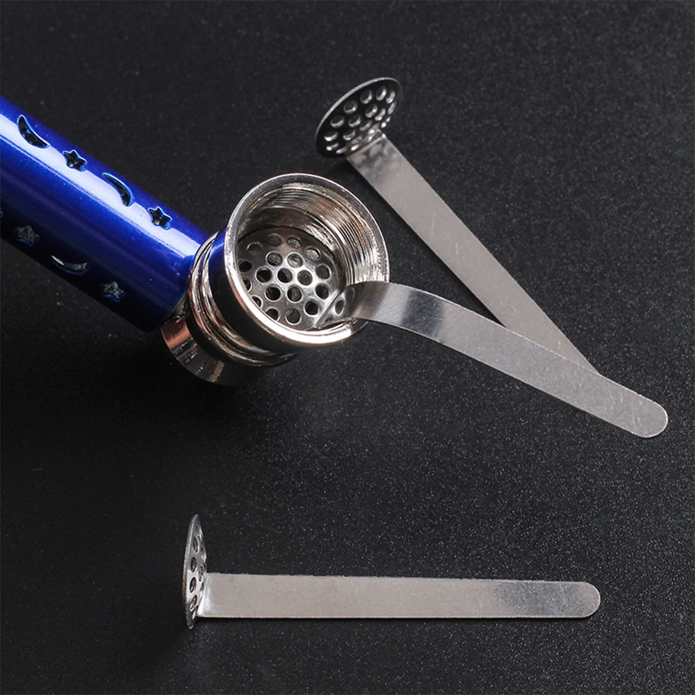 5pcs Smoking Pipe Combustion-Supporting Net with Metal Mesh Reusable Washable Smoking Pipe Accessories smoking accessories tobacco smoking accessories