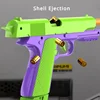 Mechanical Burst USP 2011 Pistol Shell Ejection Empty Hanging Decompression Gun Continuous Soft Bullet Launcher Toy Gun 2