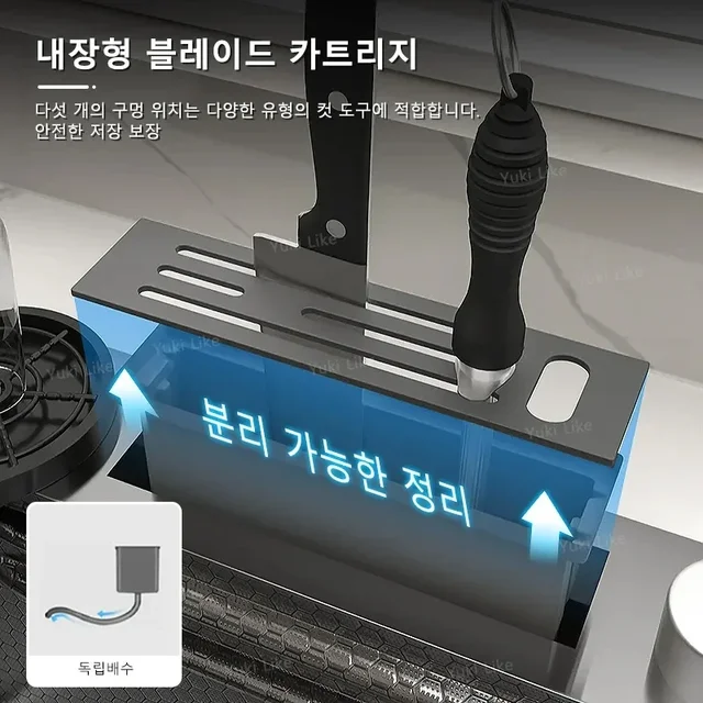 MOEYE อ่างล้างจาน 304 สแตนเลสขนาดใหญ่อ่างล้างจานอ่างล้างหน้ามัลติฟังก์ชั่ก๊อกน้ําห้องครัวอุปกรณ์ท่อระบายน้ํา 4