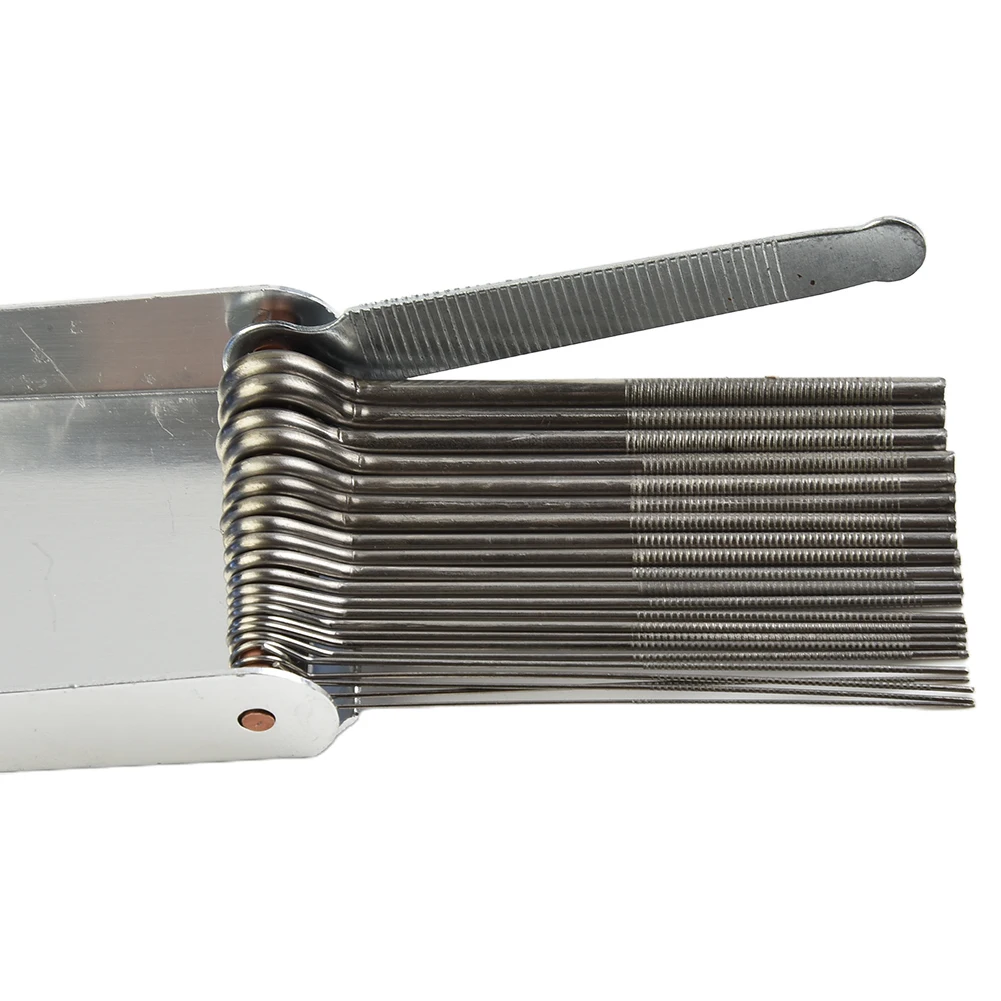 

23pcs Guitar Nut /Slotting File Saw Rods Slot /Filing Repair Tools Kit Stainless Steel String Saw /Rods Parts For Nut Slotting